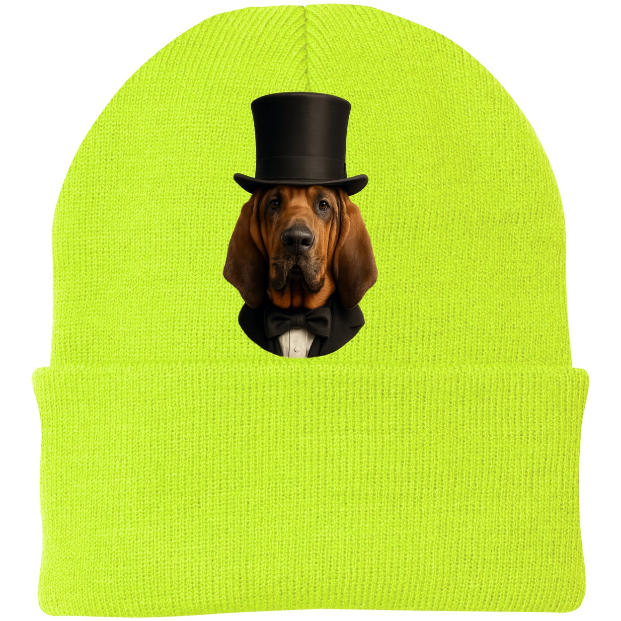 CP90 Port & Company Knit Beanie - Neon Yellow