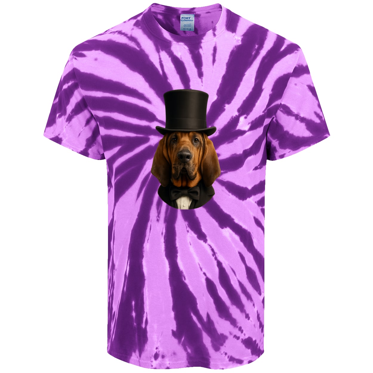 PC147 Port & Company Tie-Dye Tee - Purple