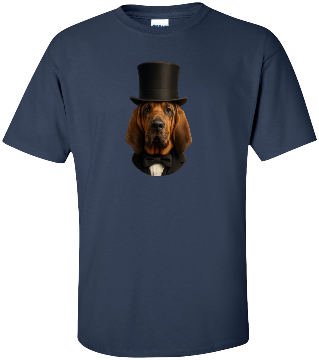 G200T Gildan Mens Tall Ultra Cotton Tee - Navy