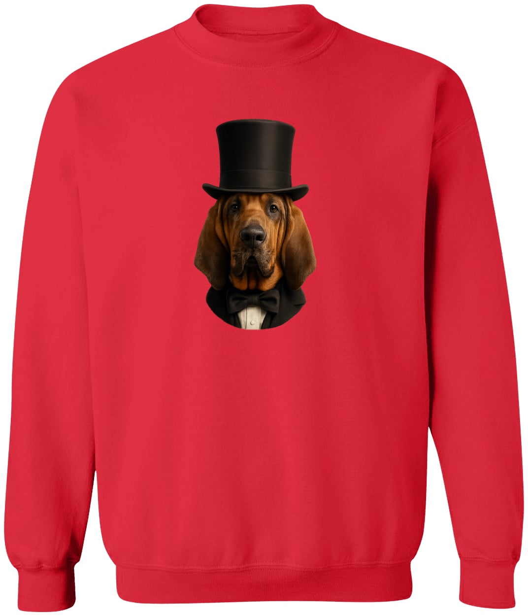 G180 Gildan Crewneck Pullover Sweatshirt - Red