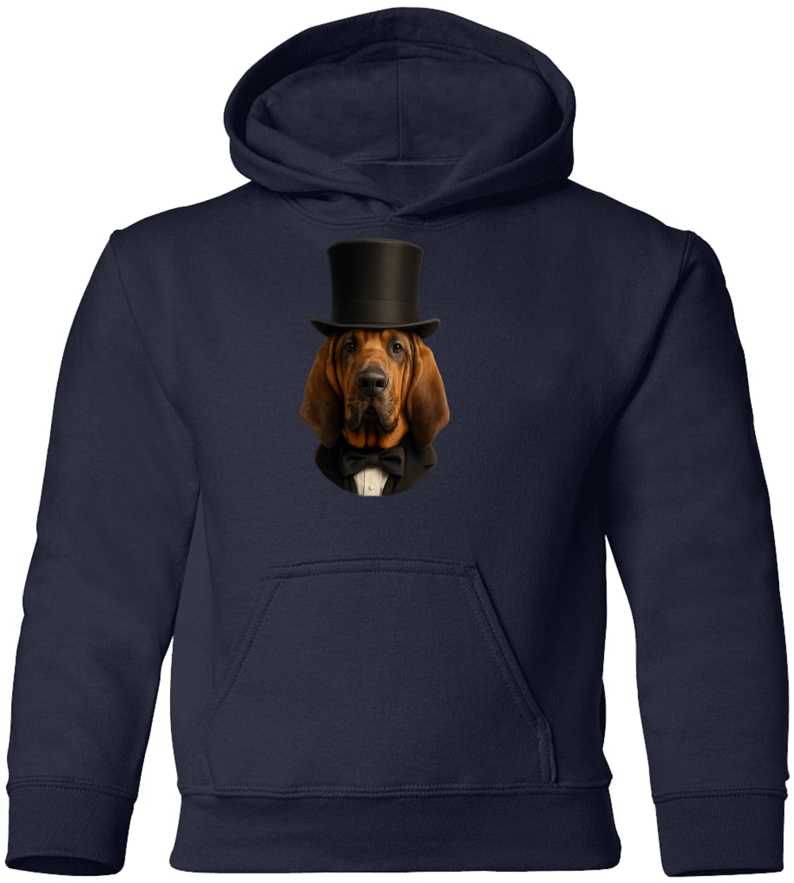 G185B Gildan Youth Pullover Hoodie - Navy
