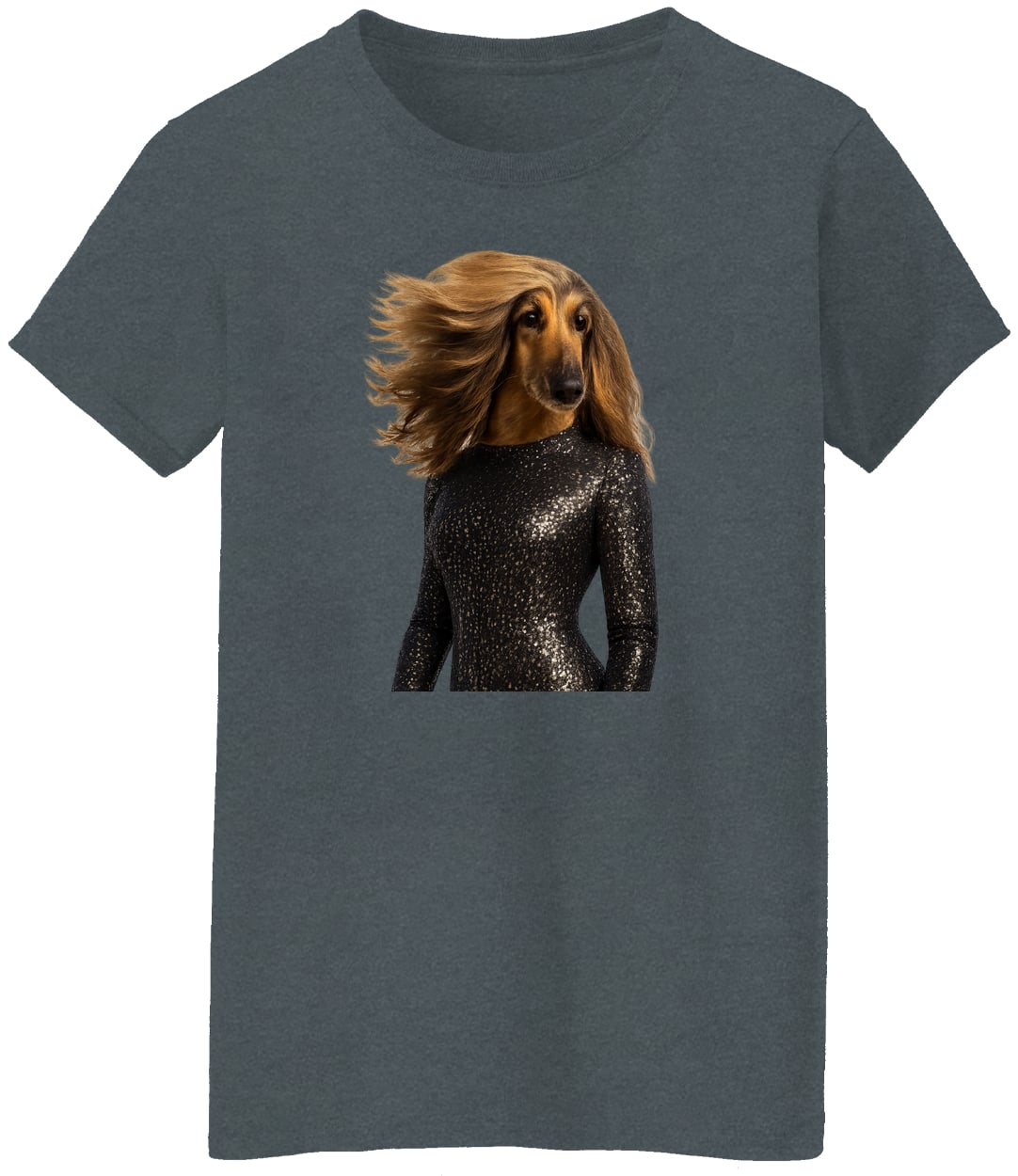 G500L Ladies' 5.3 oz. T-Shirt - Dark Heather