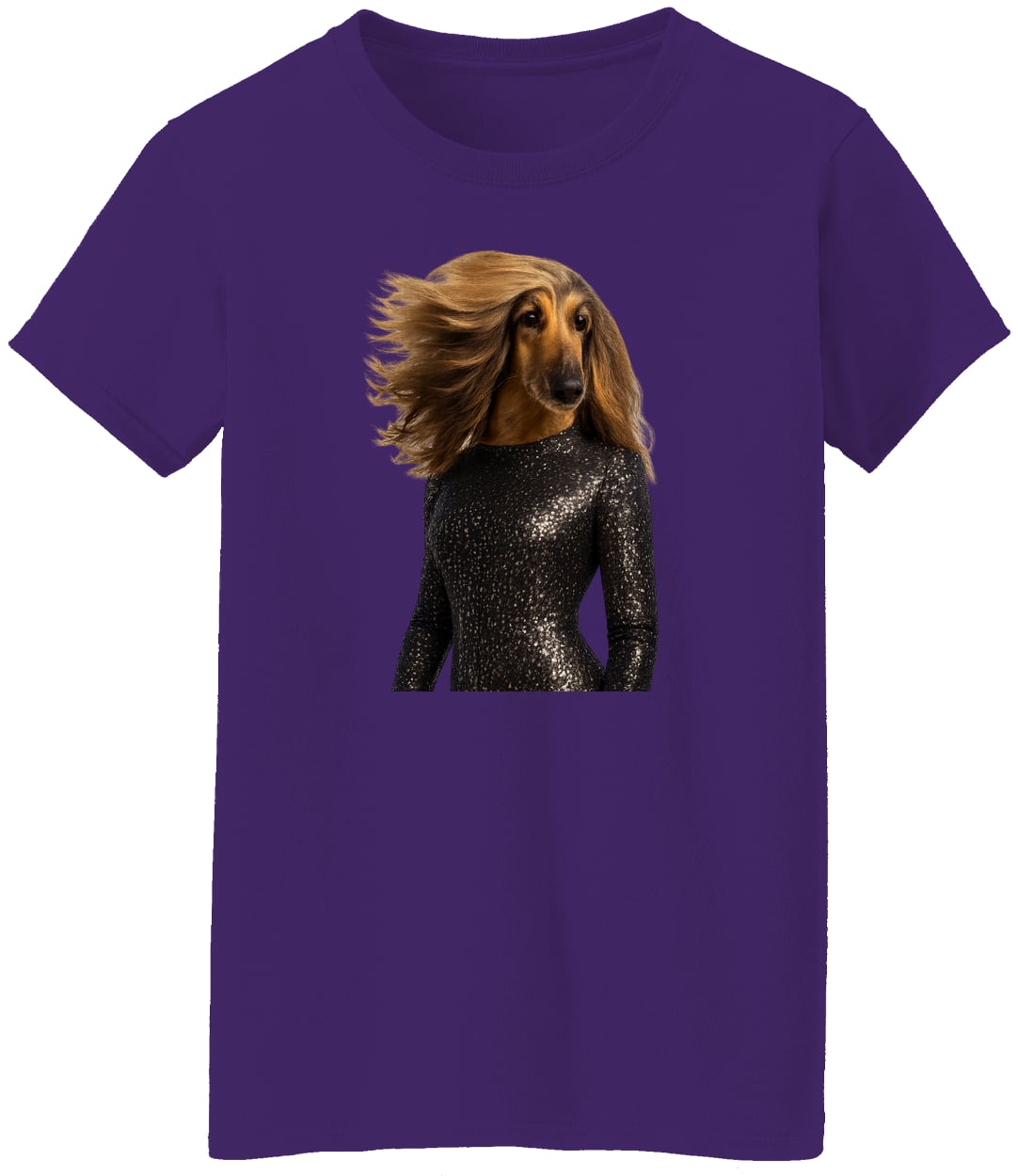 G500L Ladies' 5.3 oz. T-Shirt - Purple