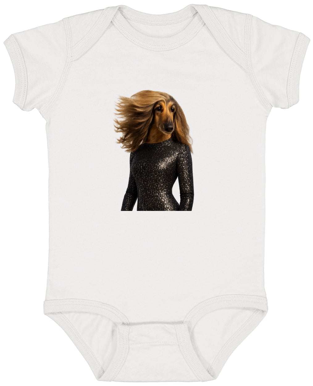 4424 Infant Fine Jersey Bodysuit - White