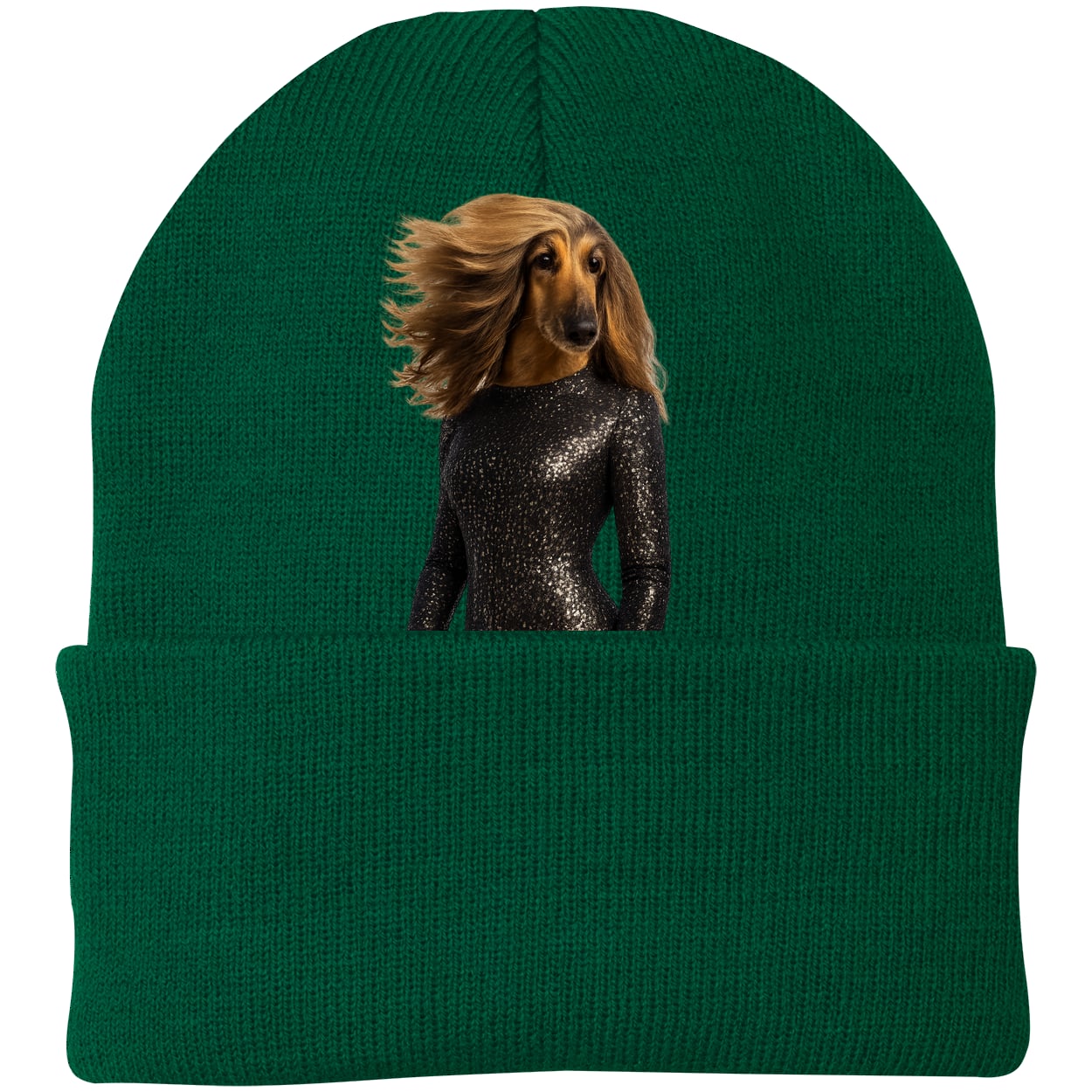 CP90 Port & Company Knit Beanie - Athletic Green