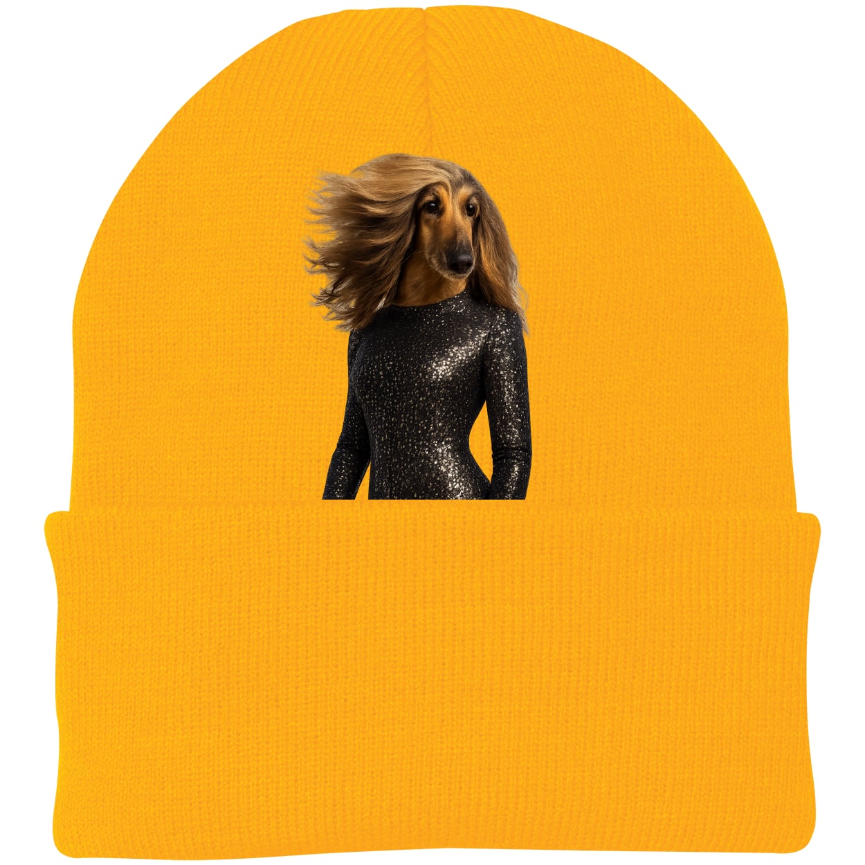 CP90 Port & Company Knit Beanie - Athletic Gold