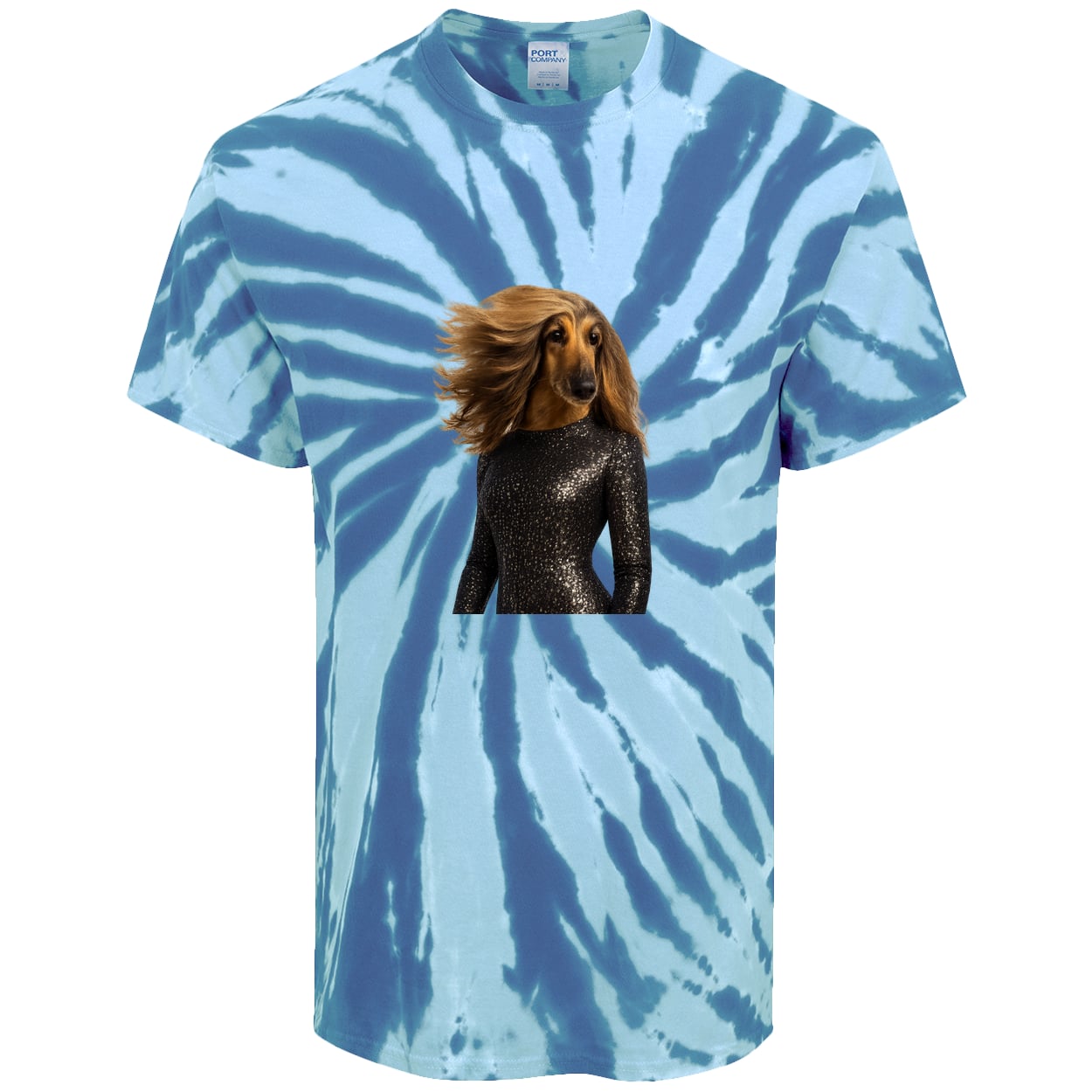 PC147 Port & Company Tie-Dye Tee - Royal
