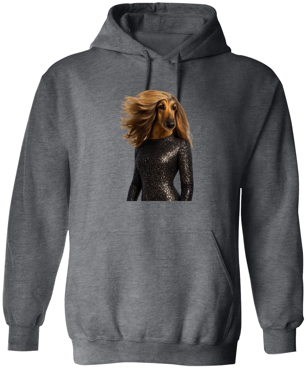 G185 Gildan Pullover Hoodie - Dark Heather