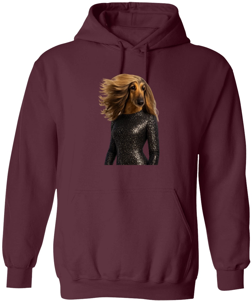 G185 Gildan Pullover Hoodie - Maroon