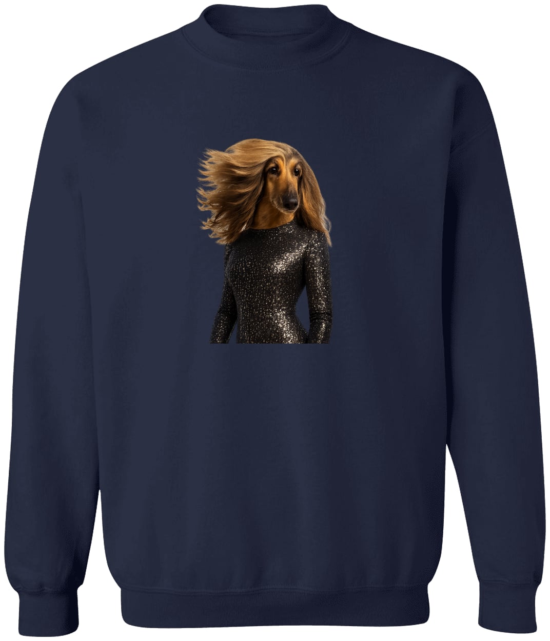 G180 Gildan Crewneck Pullover Sweatshirt - Navy