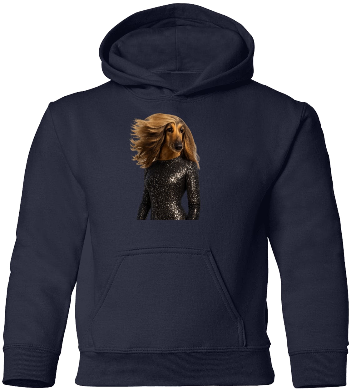 G185B Gildan Youth Pullover Hoodie - Navy
