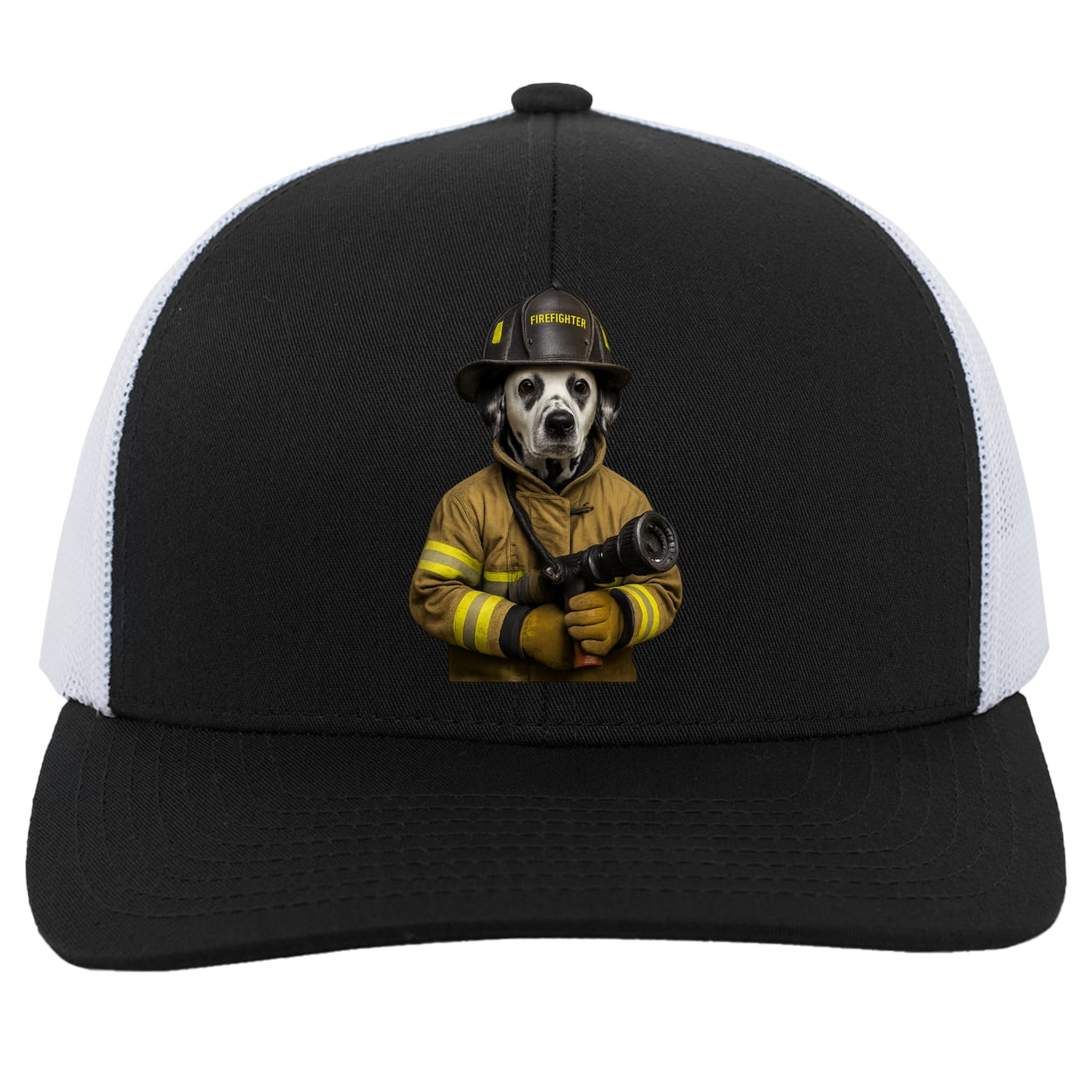 104C Trucker Snap Back - Black/White