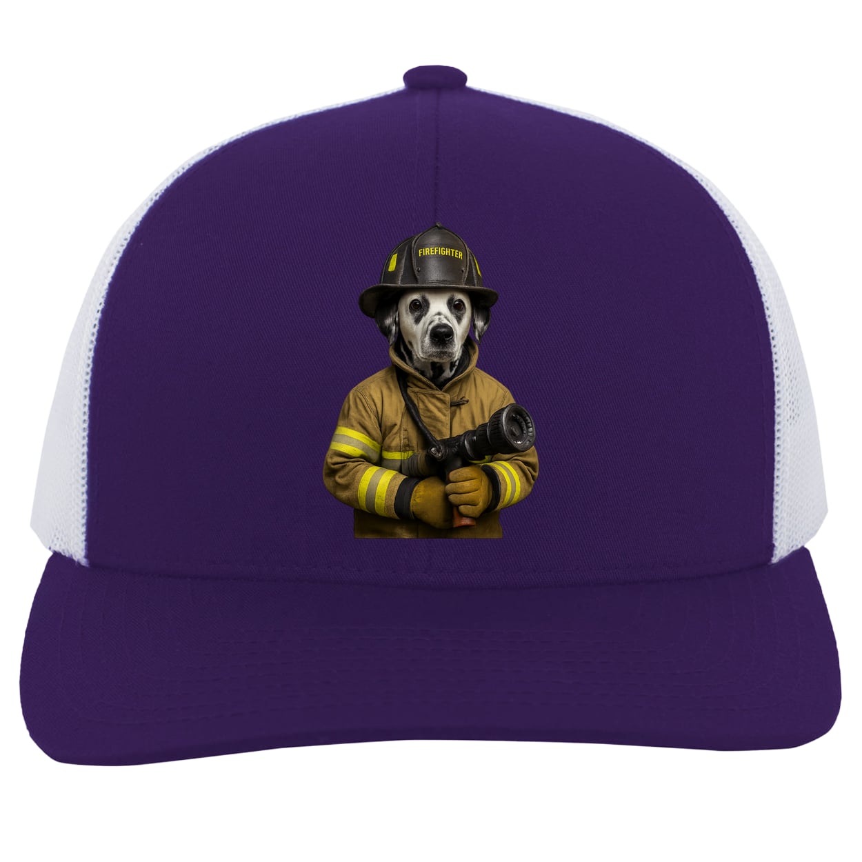 104C Trucker Snap Back - Purple/White