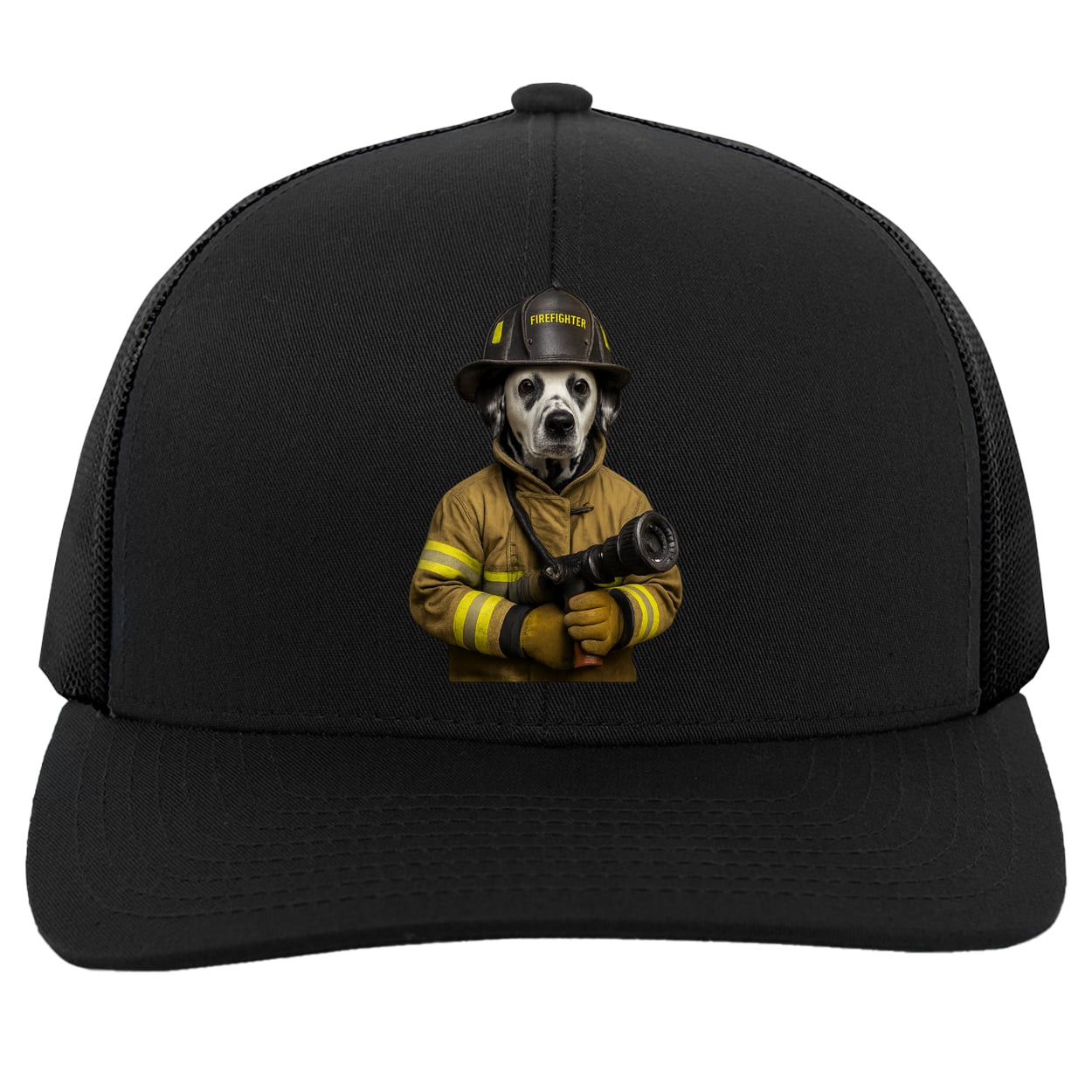 104C Trucker Snap Back - Black