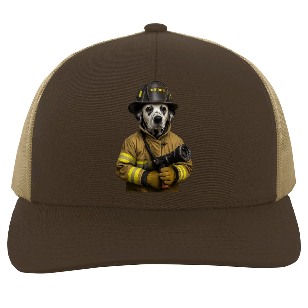 104C Trucker Snap Back - Brown/Khaki