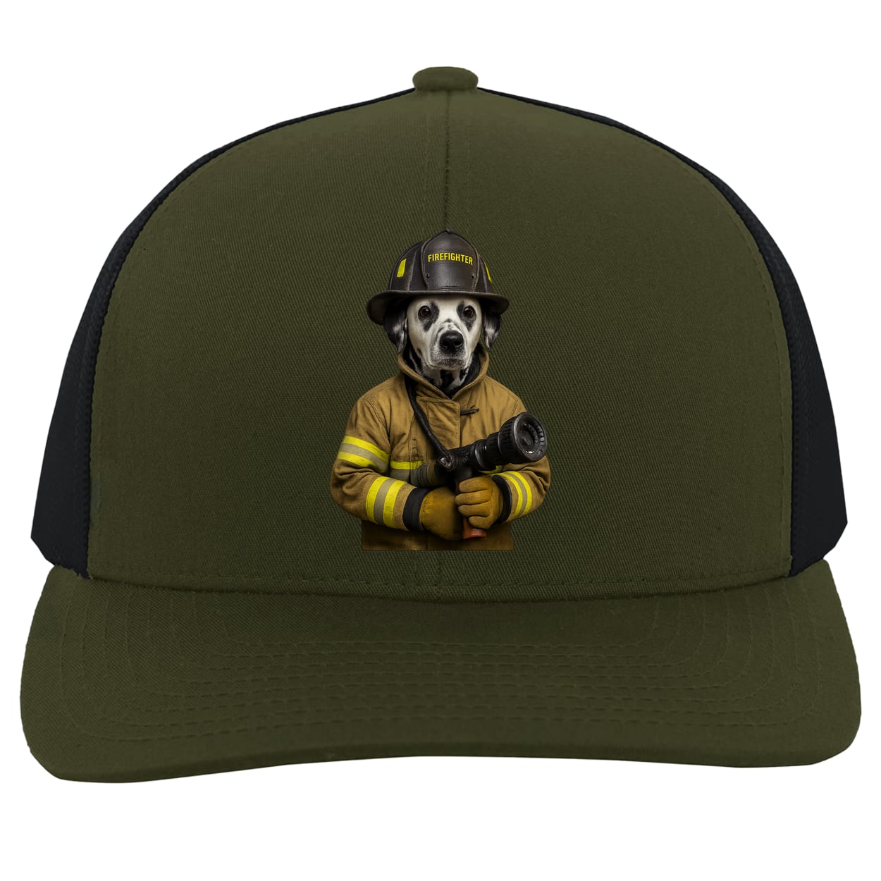 104C Trucker Snap Back - Moss/Charcoal