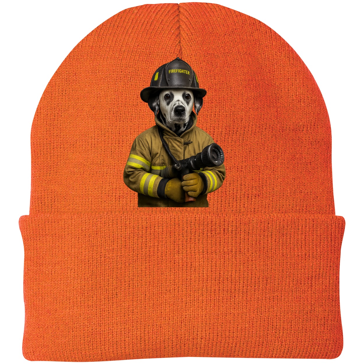 CP90 Port & Company Knit Beanie - Neon Orange