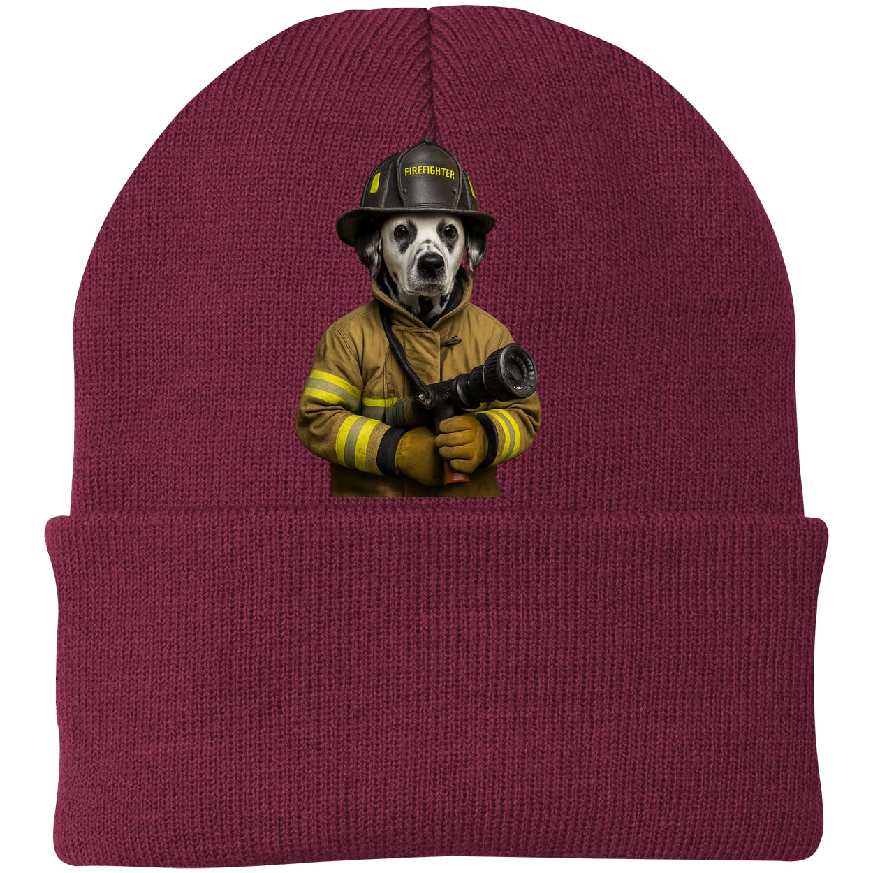 CP90 Port & Company Knit Beanie - Maroon