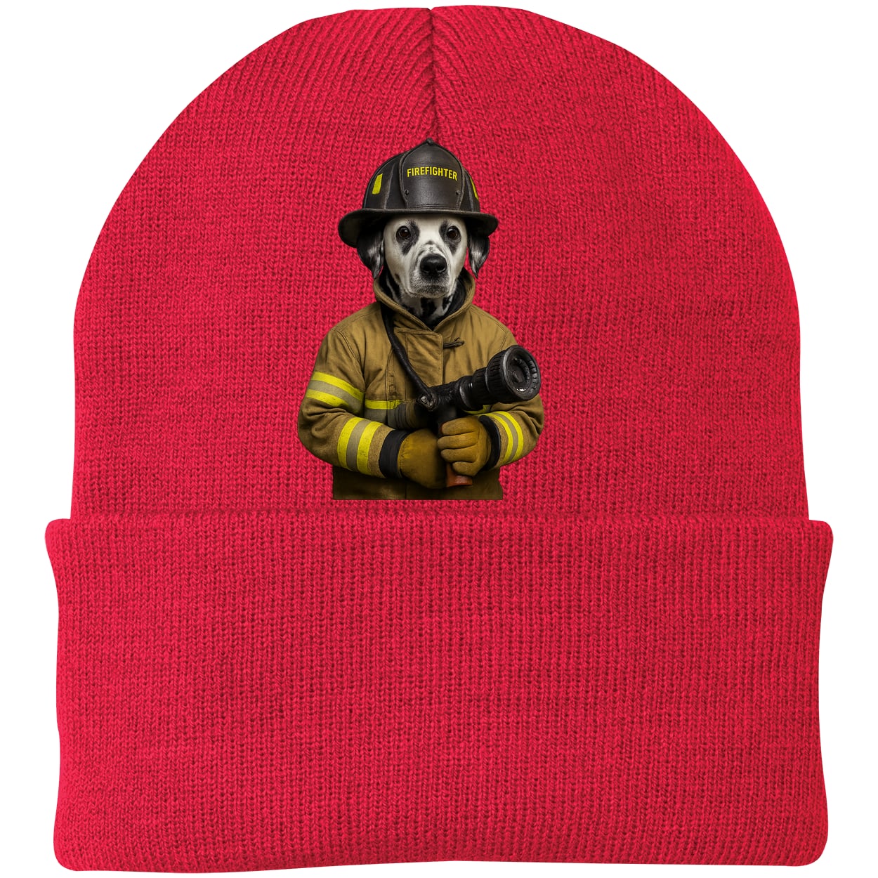 CP90 Port & Company Knit Beanie - Athletic Red