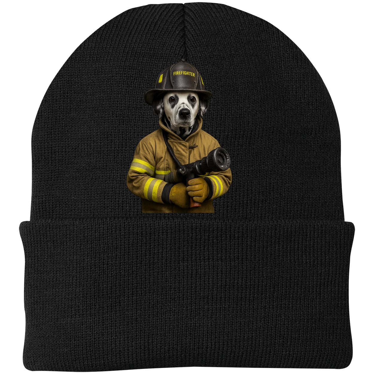 CP90 Port & Company Knit Beanie - Black