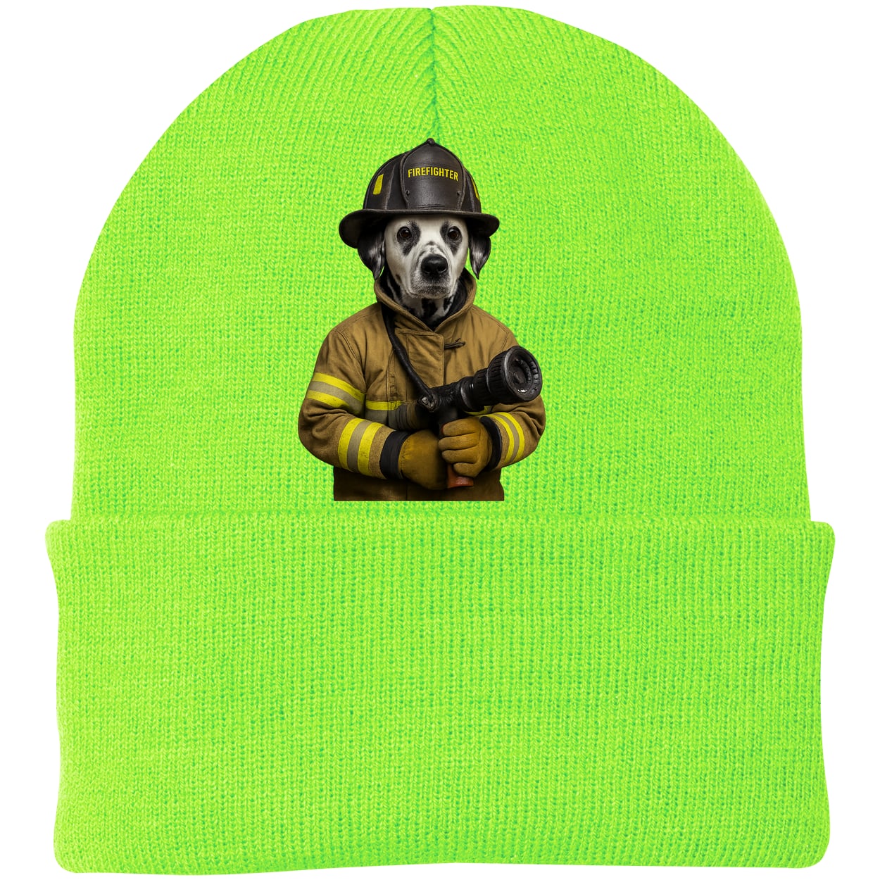 CP90 Port & Company Knit Beanie - Neon Green