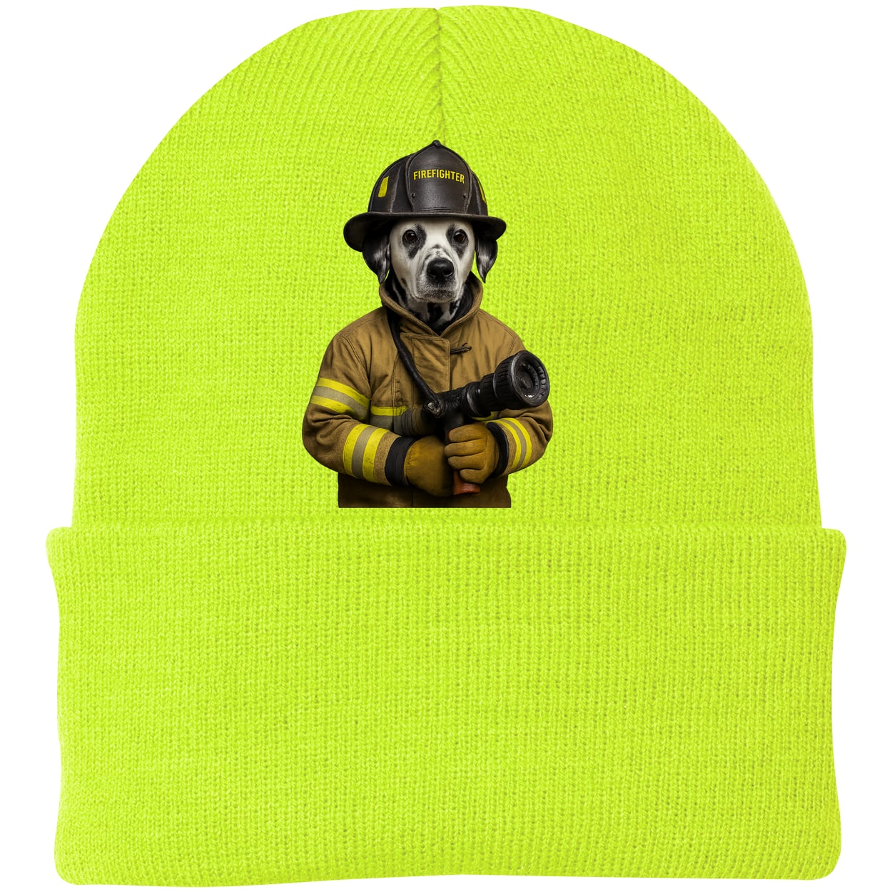 CP90 Port & Company Knit Beanie - Neon Yellow