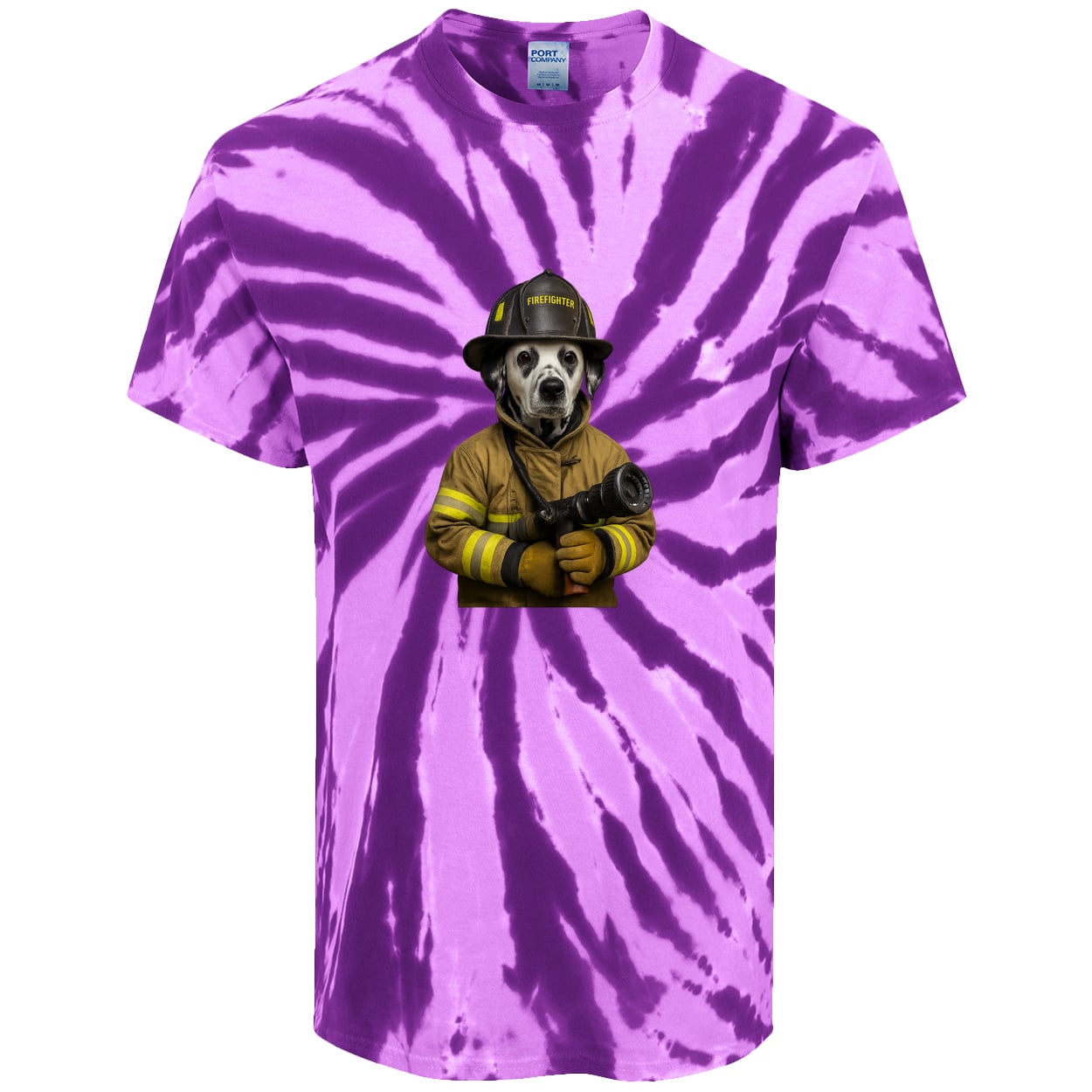 PC147 Port & Company Tie-Dye Tee - Purple