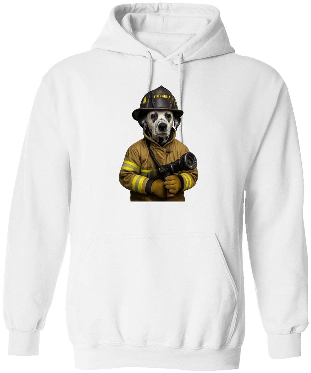 G185 Gildan Pullover Hoodie - White