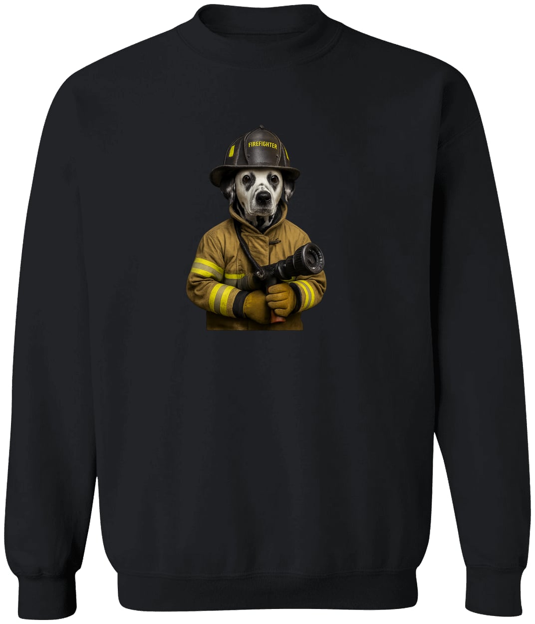 G180 Gildan Crewneck Pullover Sweatshirt - Black