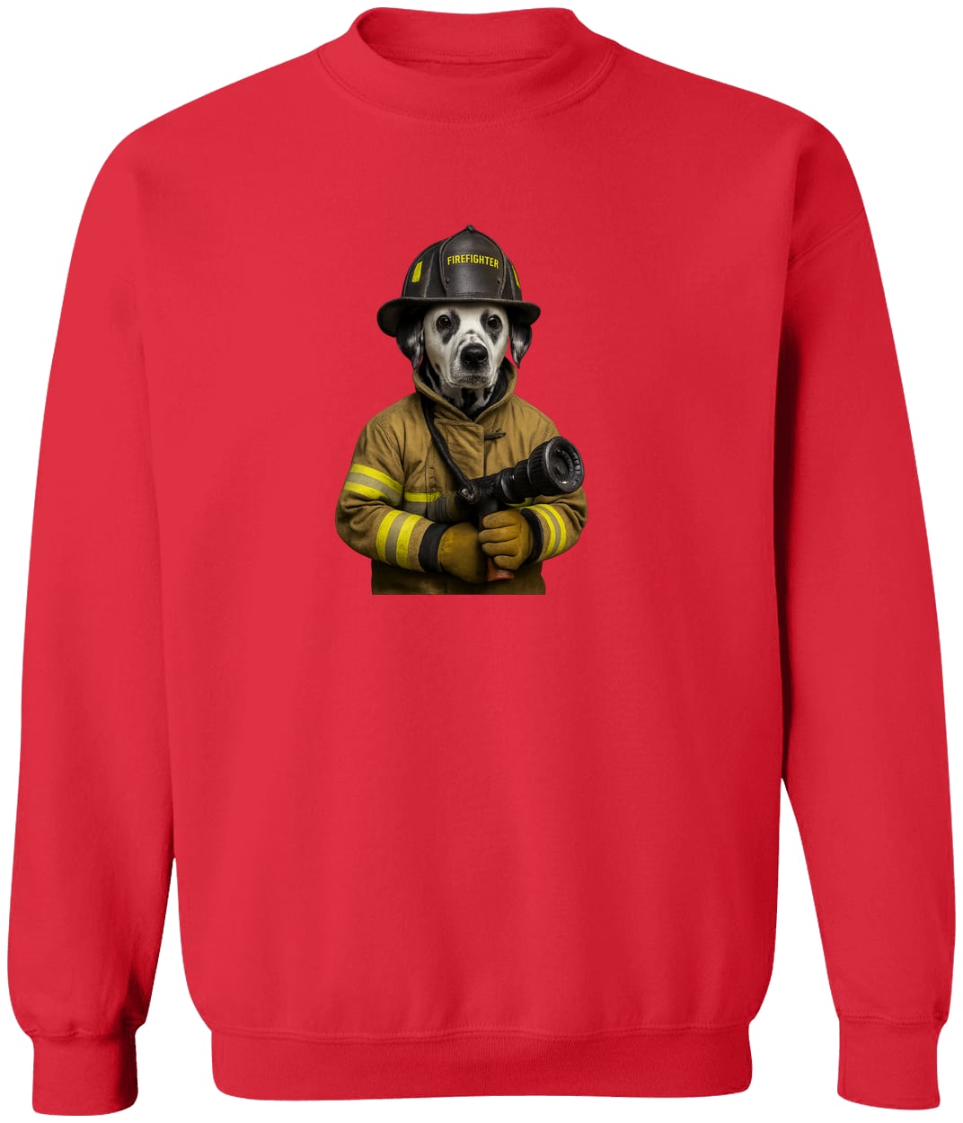 G180 Gildan Crewneck Pullover Sweatshirt - Red