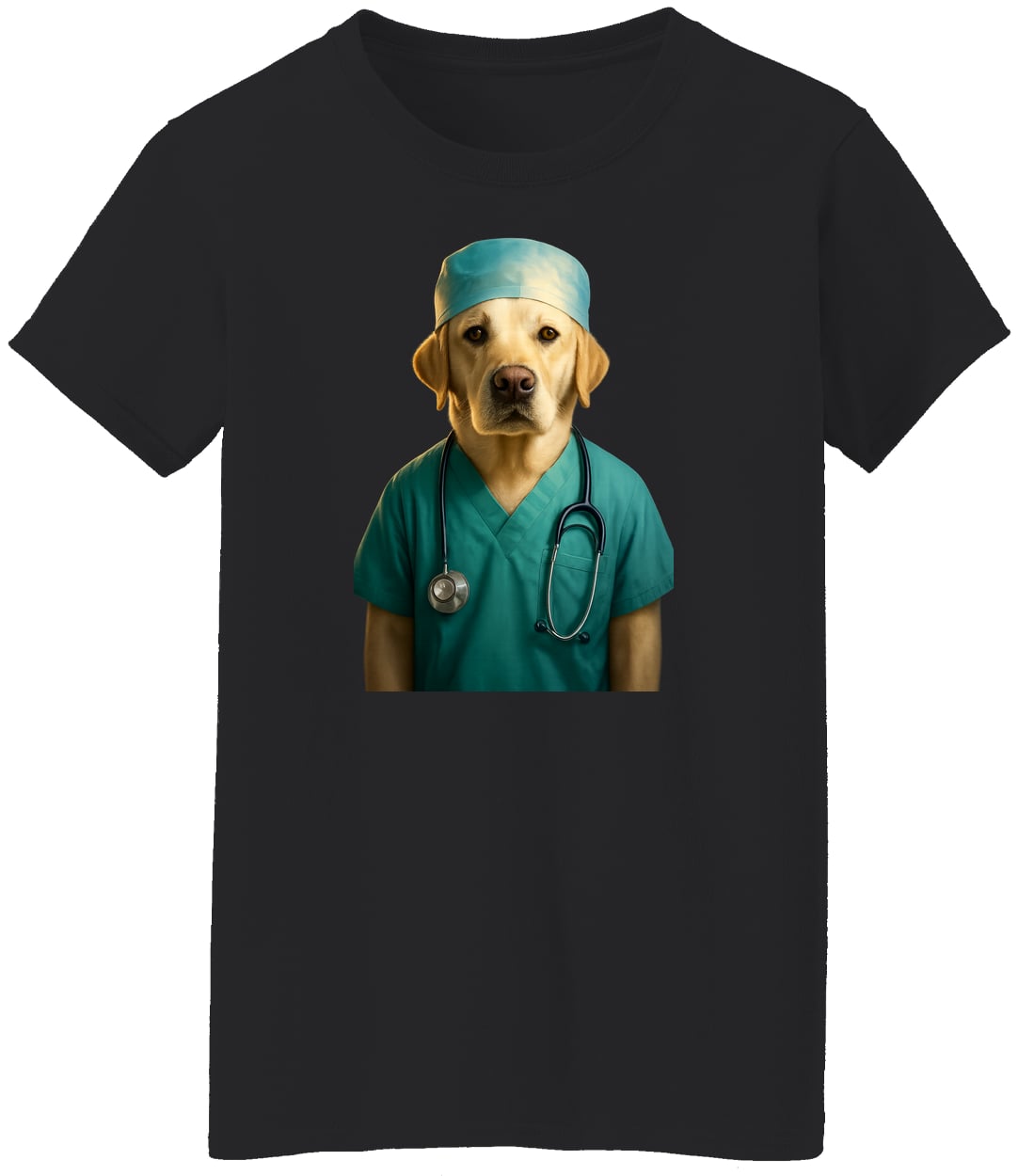G500L Ladies' 5.3 oz. T-Shirt - Black