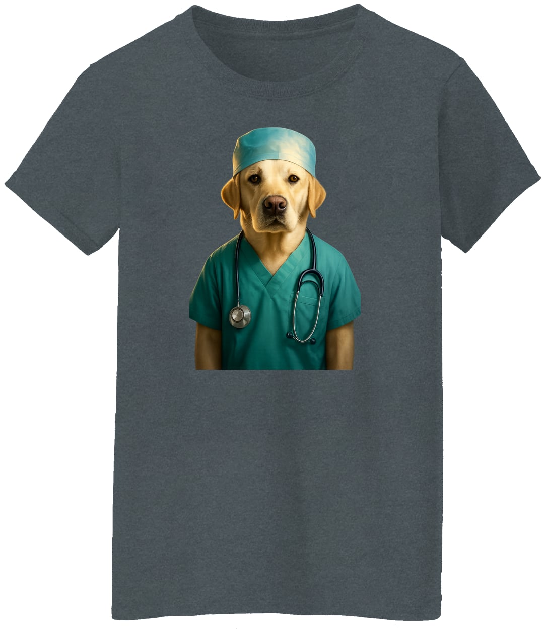 G500L Ladies' 5.3 oz. T-Shirt - Dark Heather