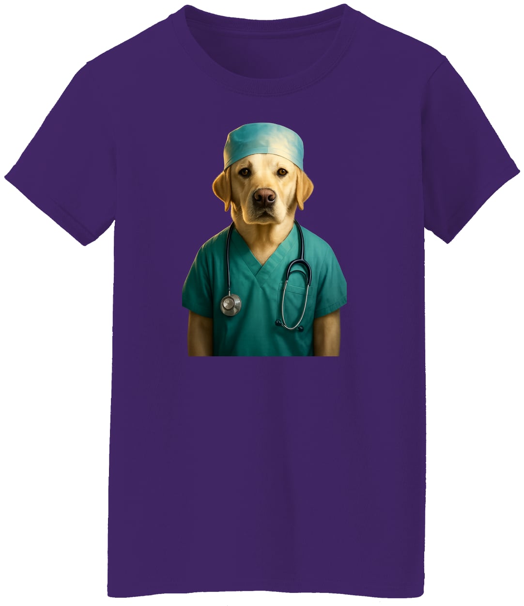 G500L Ladies' 5.3 oz. T-Shirt - Purple
