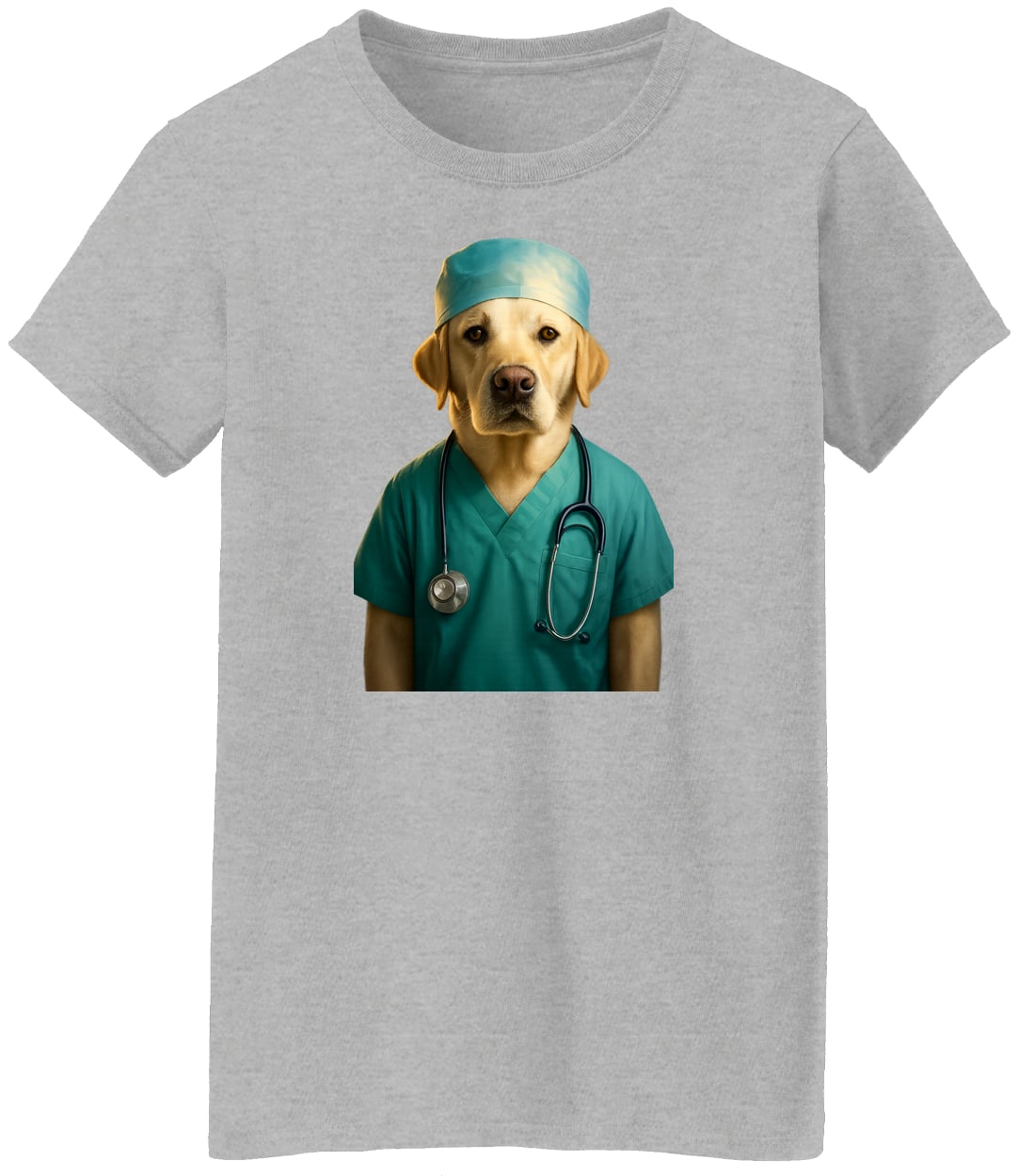 G500L Ladies' 5.3 oz. T-Shirt - Sport Grey