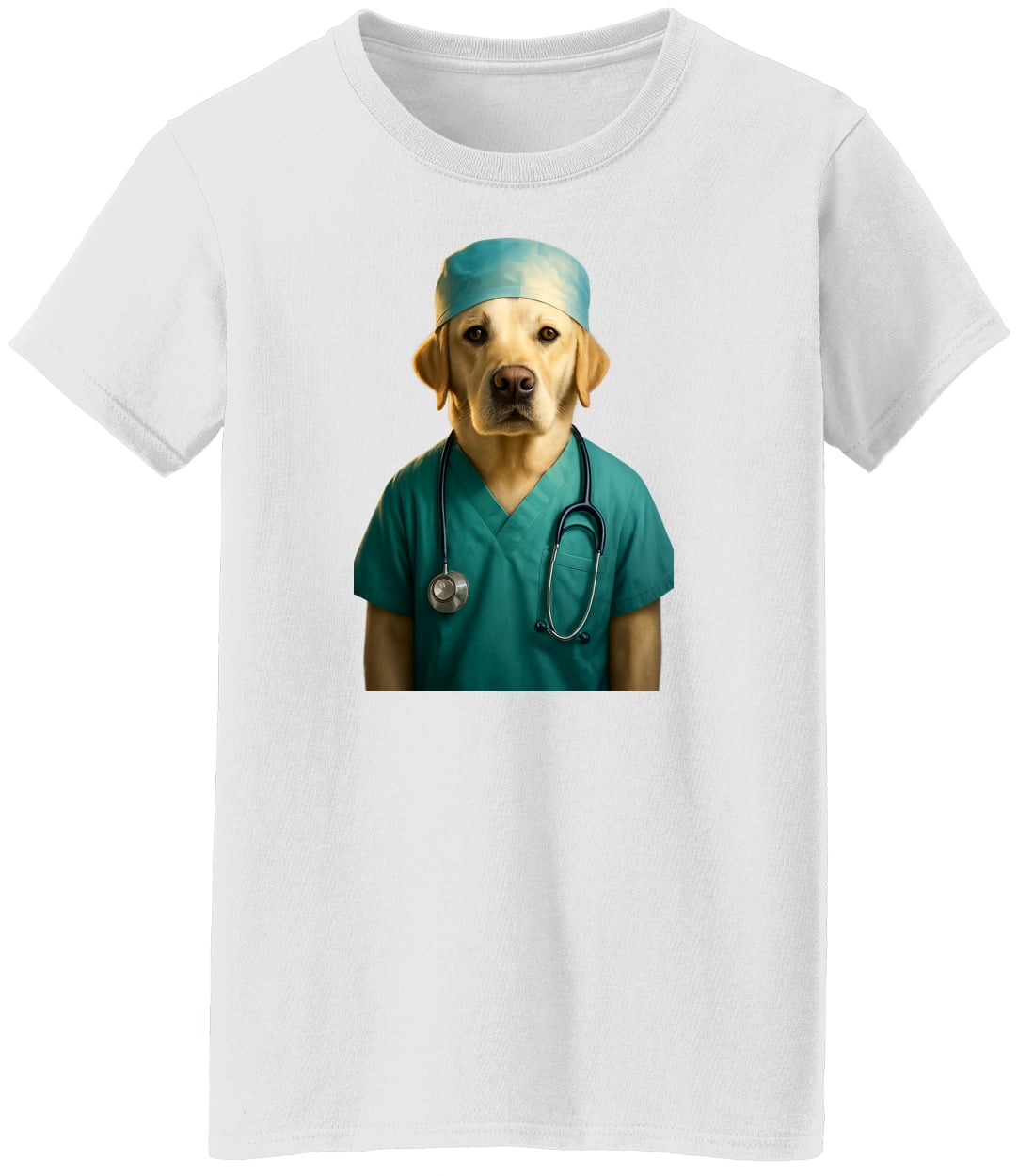 G500L Ladies' 5.3 oz. T-Shirt - White