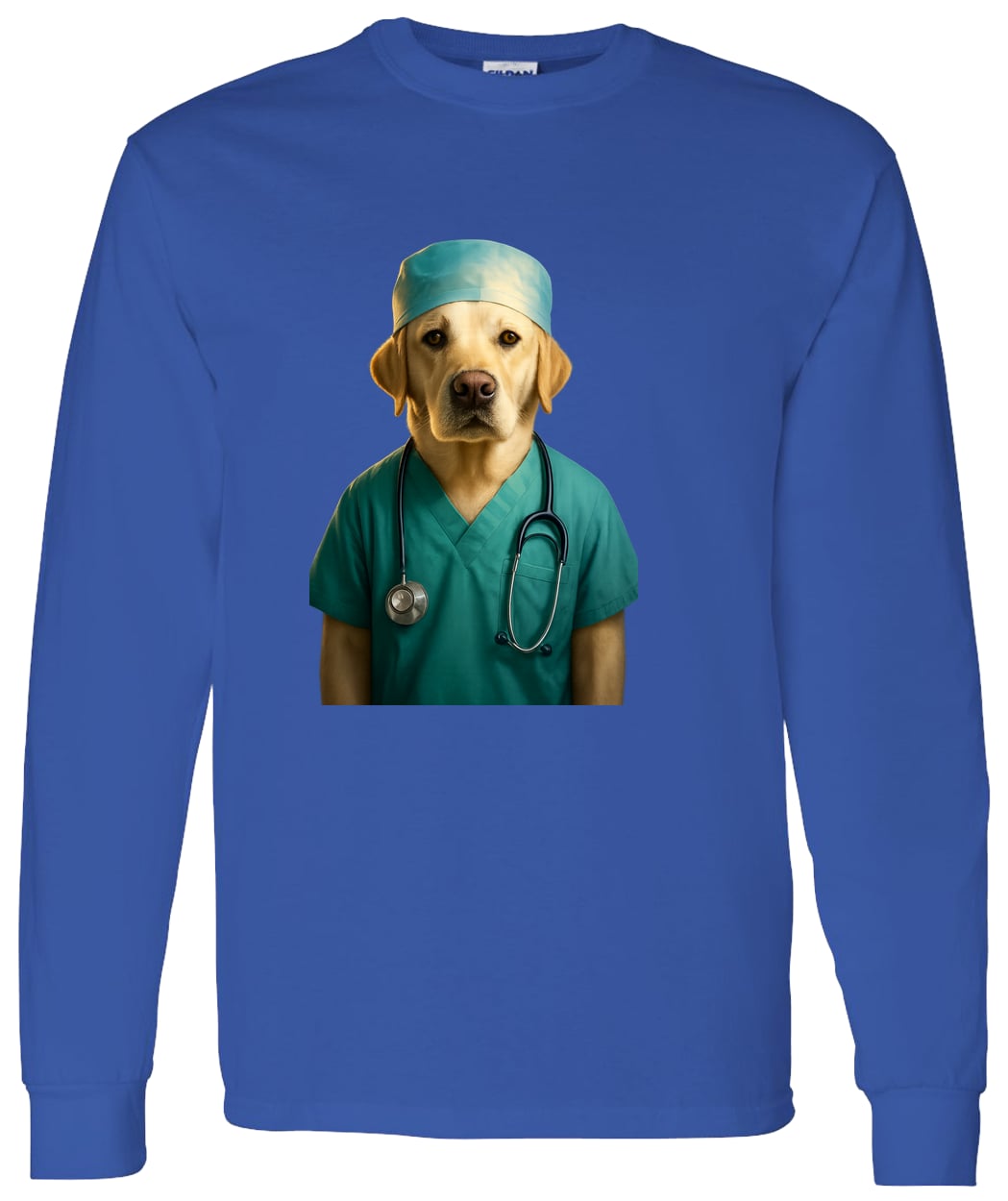 G540 LS T-Shirt 5.3 oz. - Royal