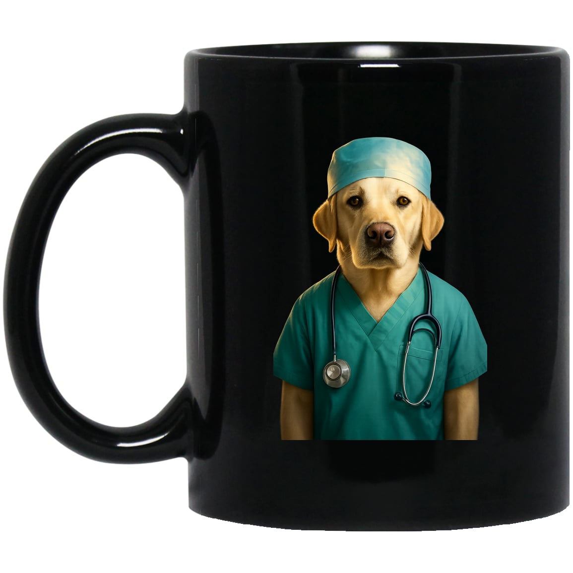 BM11OZ 11oz Black Mug Design Preview