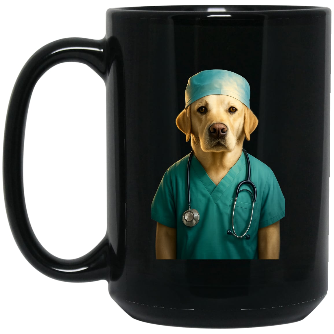 BM15OZ 15oz Black Mug Design Preview