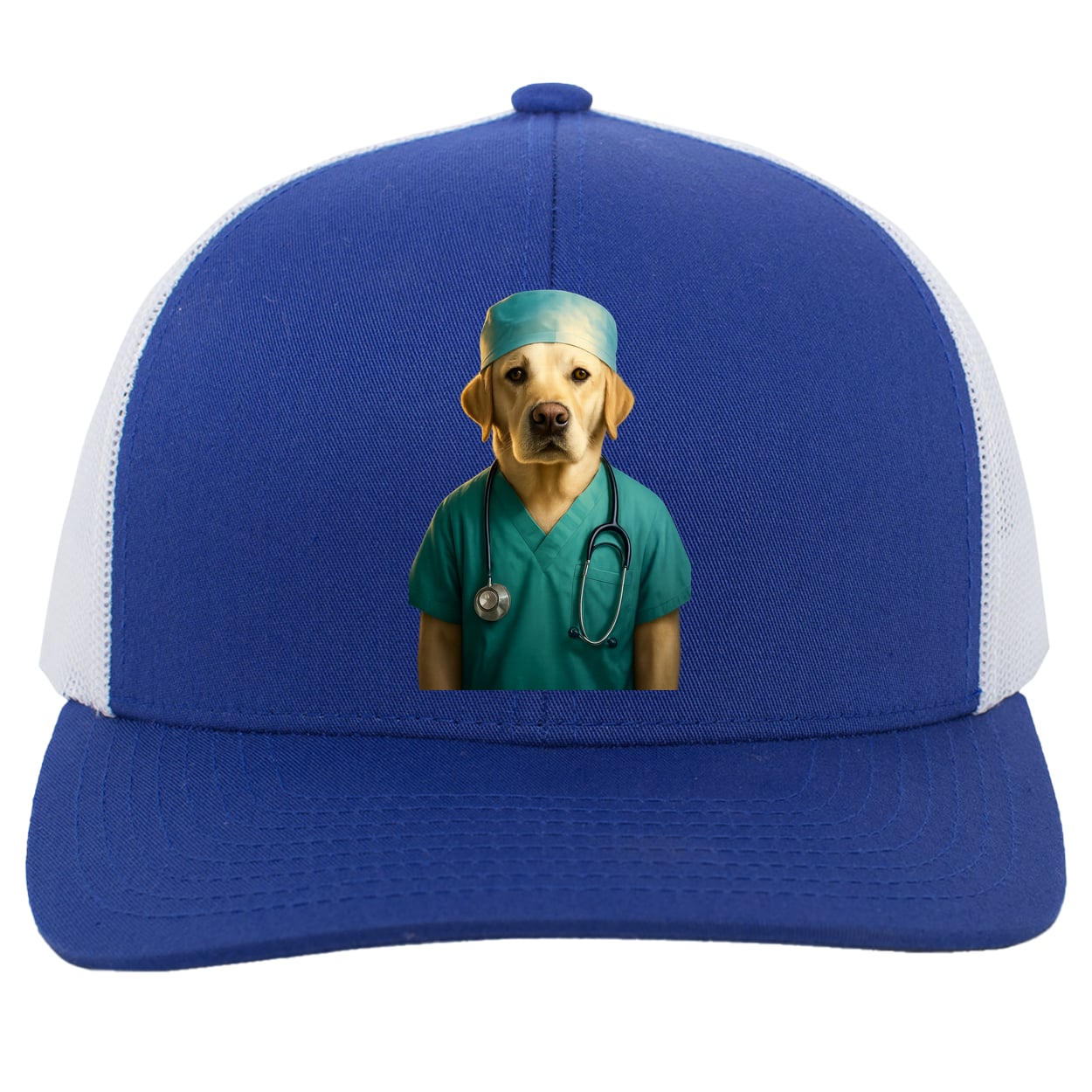 104C Trucker Snap Back - Royal/White