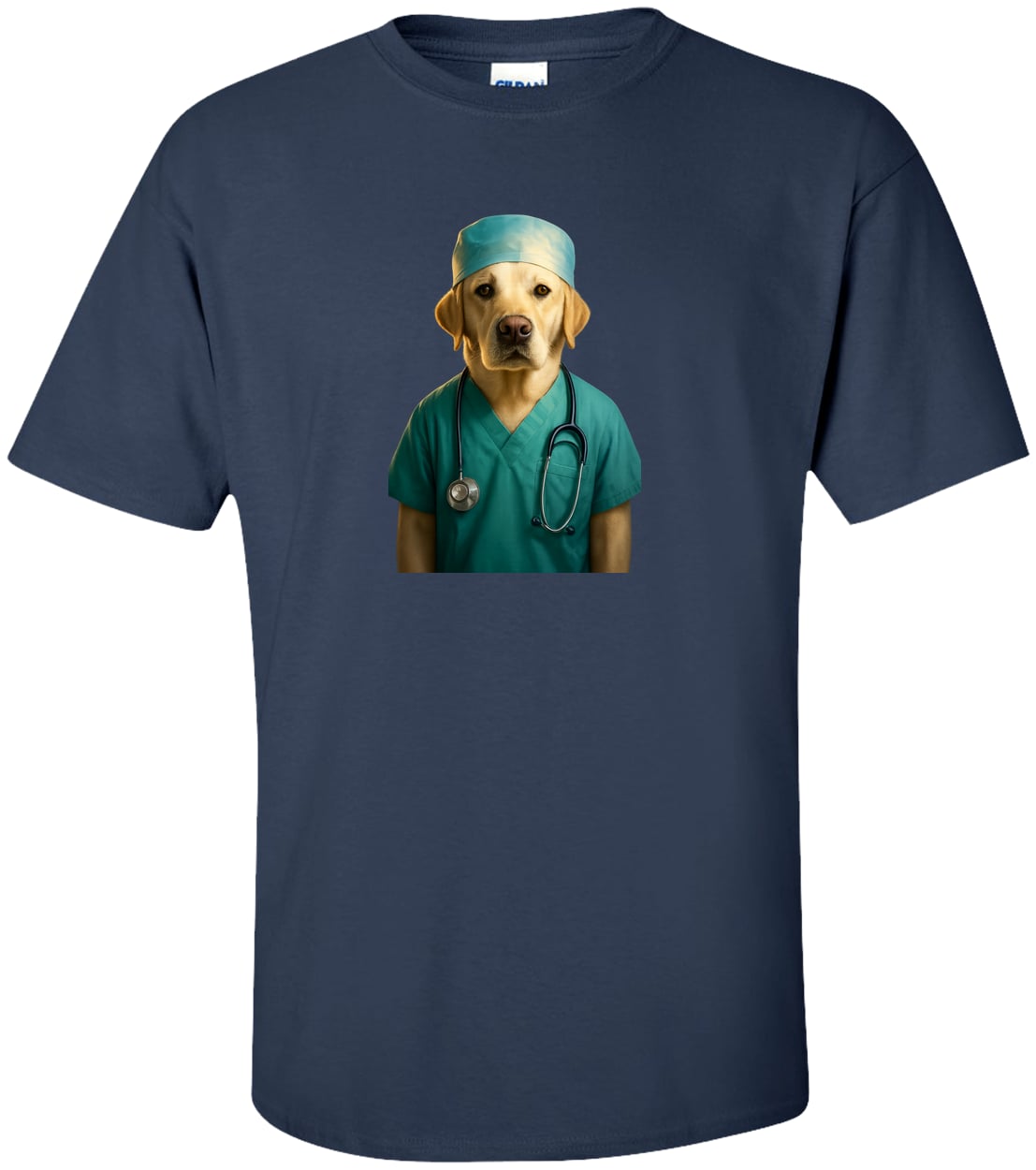 G200T Gildan Mens Tall Ultra Cotton Tee - Navy