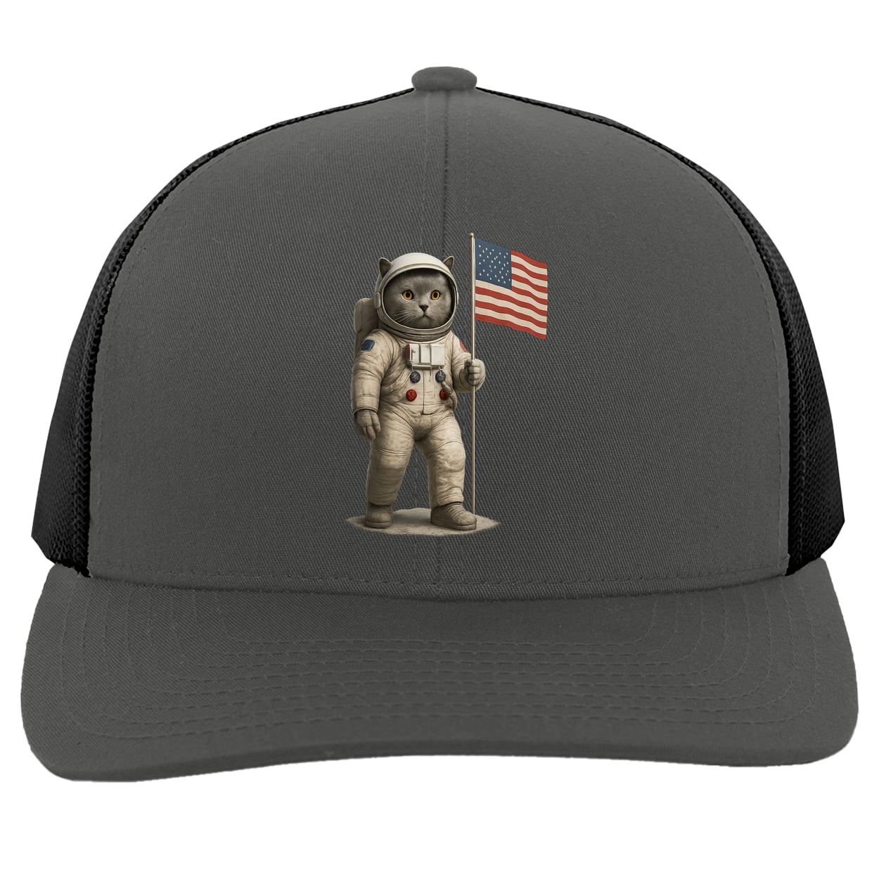 104C Trucker Snap Back - Graphite/Black