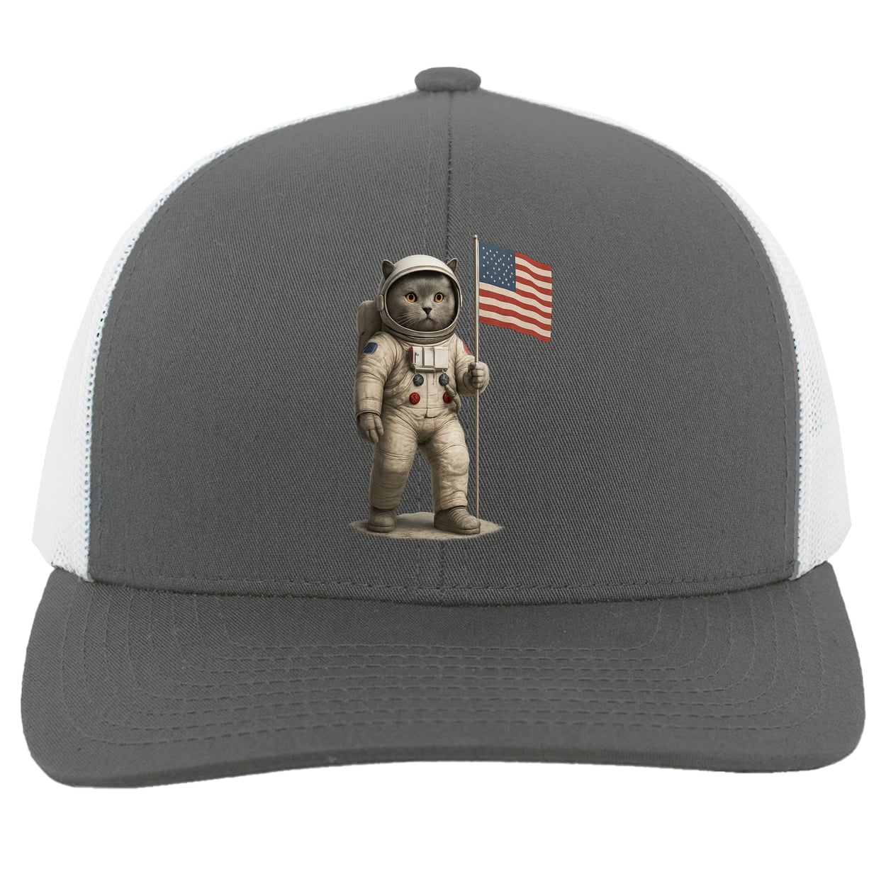 104C Trucker Snap Back - Graphite/White