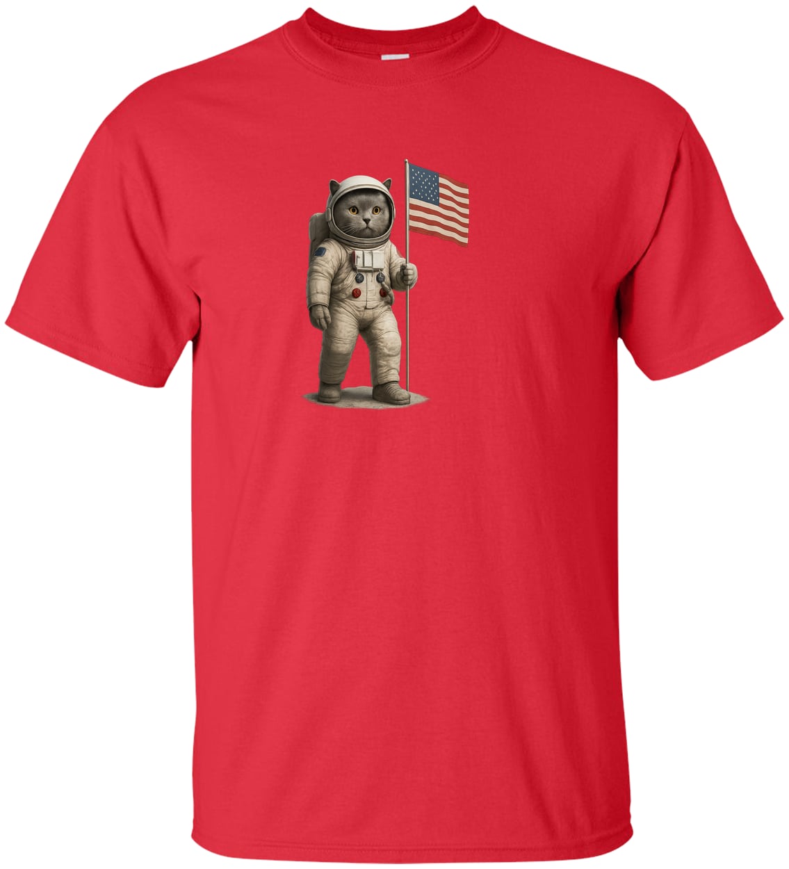 G200T Gildan Mens Tall Ultra Cotton Tee - Red