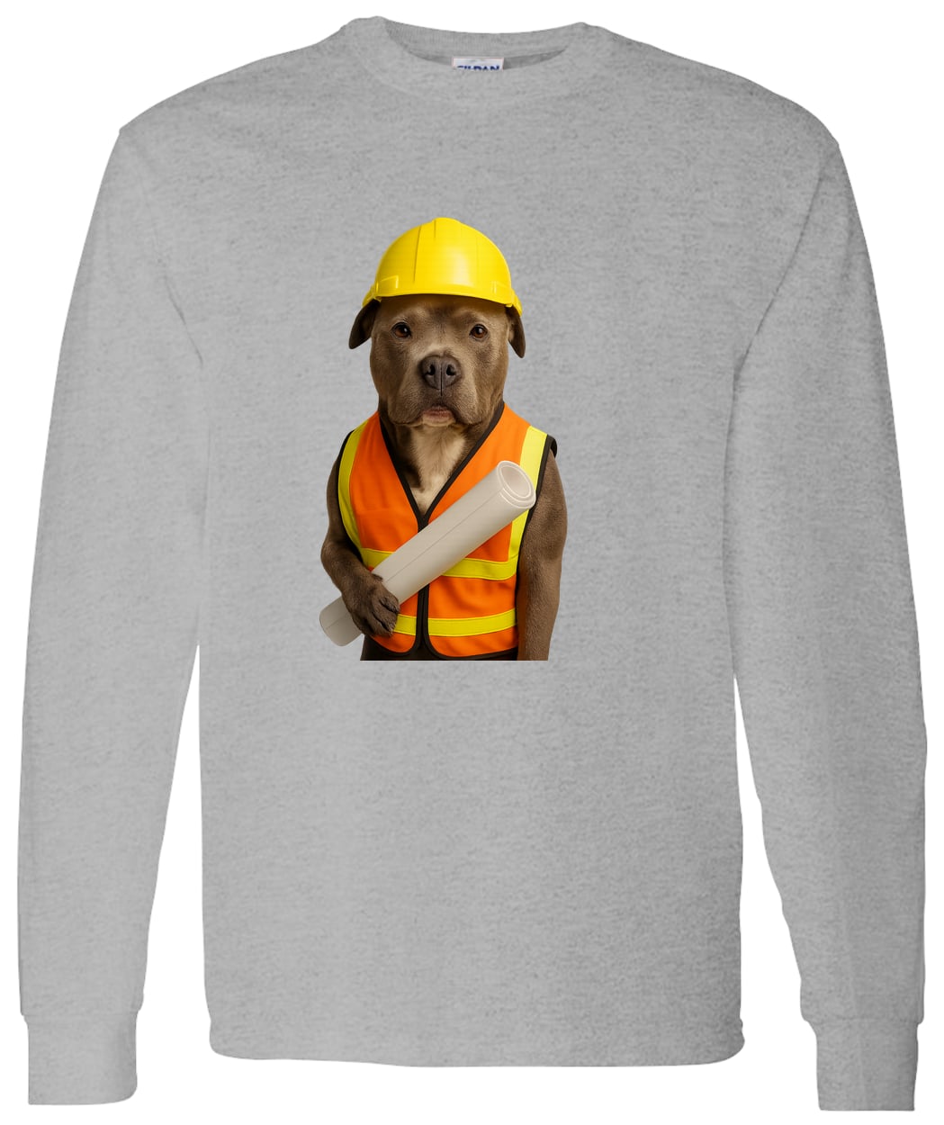 G540 LS T-Shirt 5.3 oz. - Sport Grey