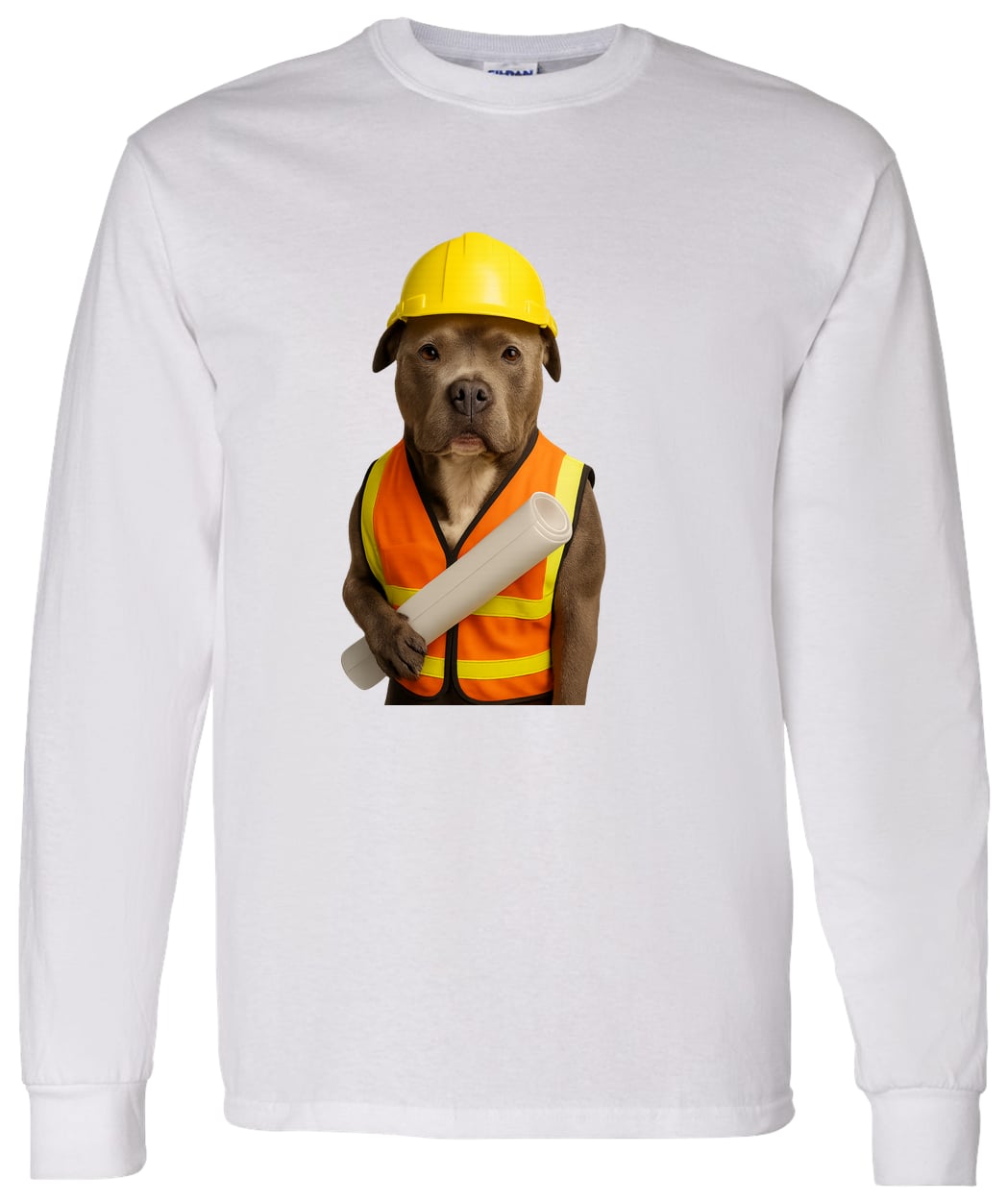 G540 LS T-Shirt 5.3 oz. - White