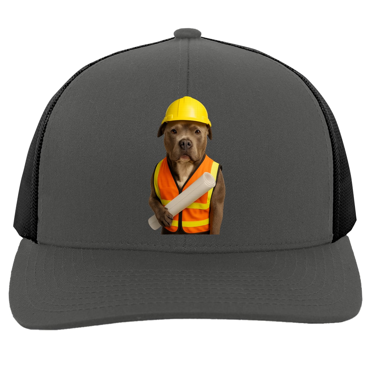 104C Trucker Snap Back - Graphite/Black