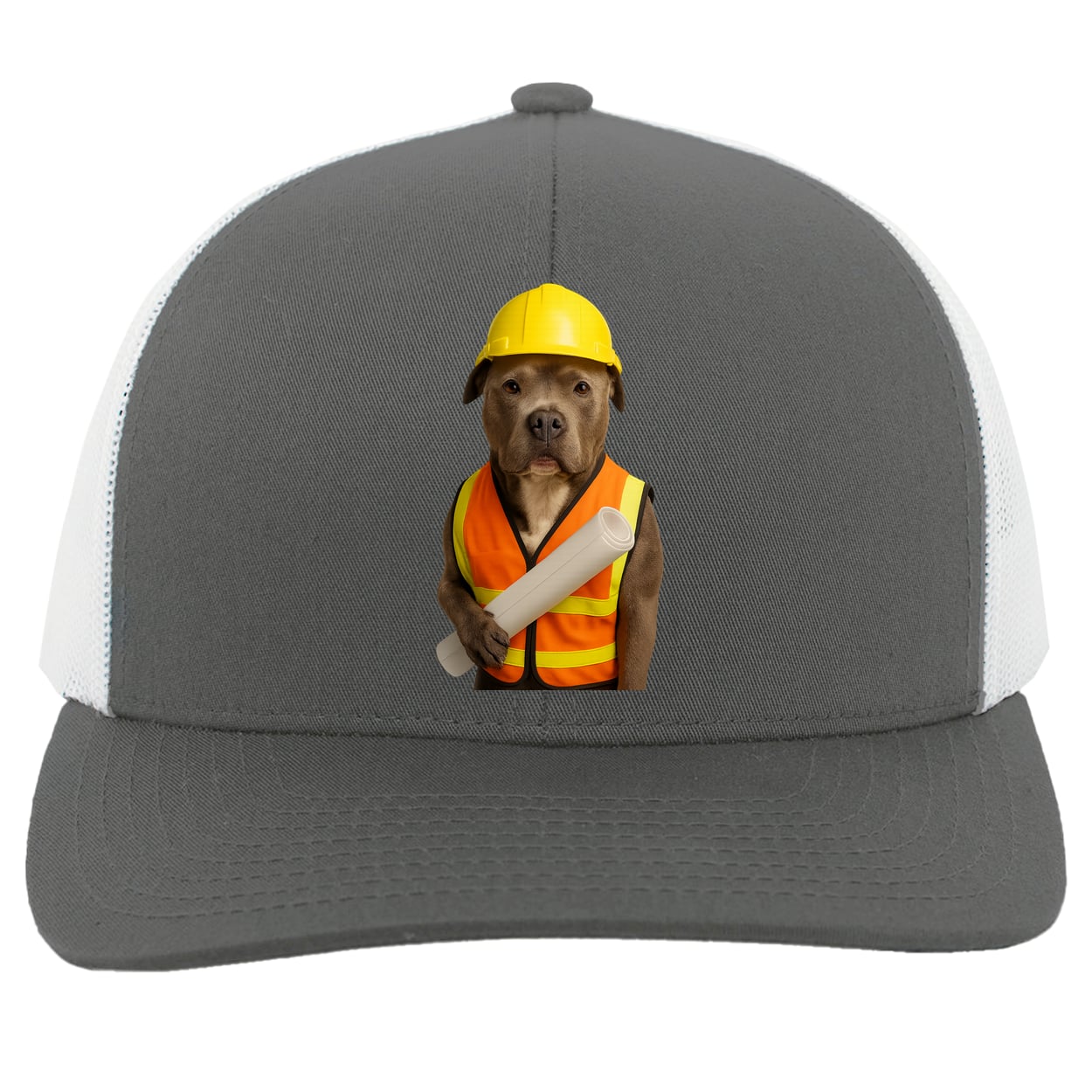104C Trucker Snap Back - Graphite/White