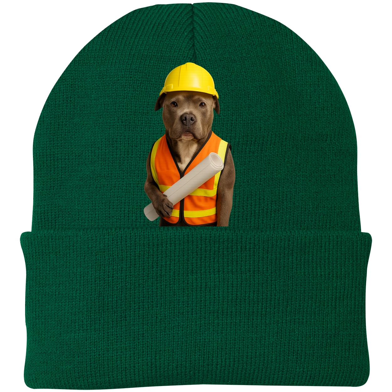 CP90 Port & Company Knit Beanie - Athletic Green