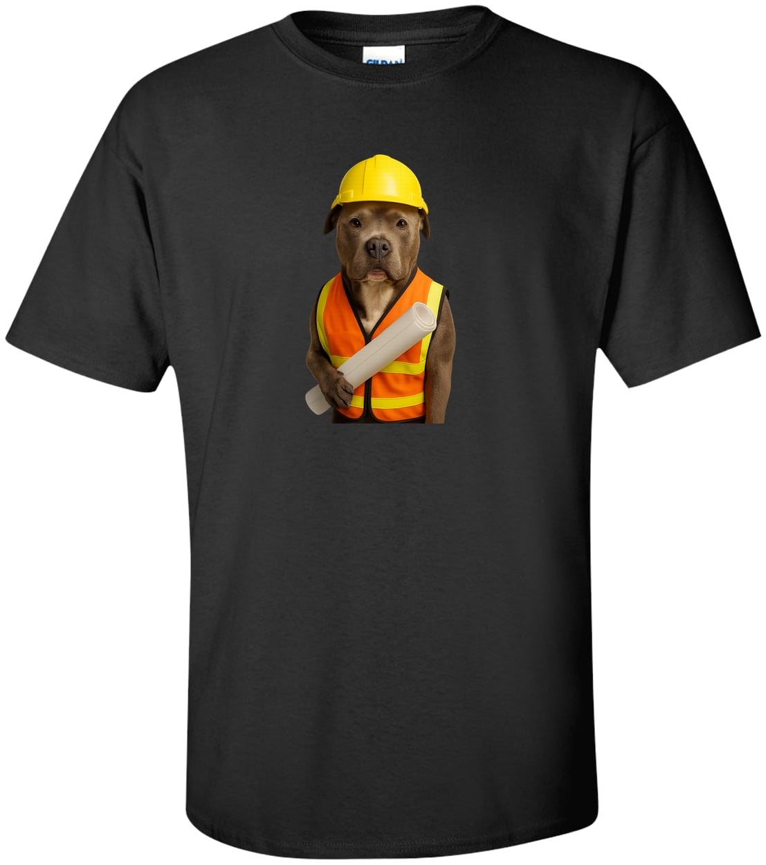 G200T Gildan Mens Tall Ultra Cotton Tee - Black