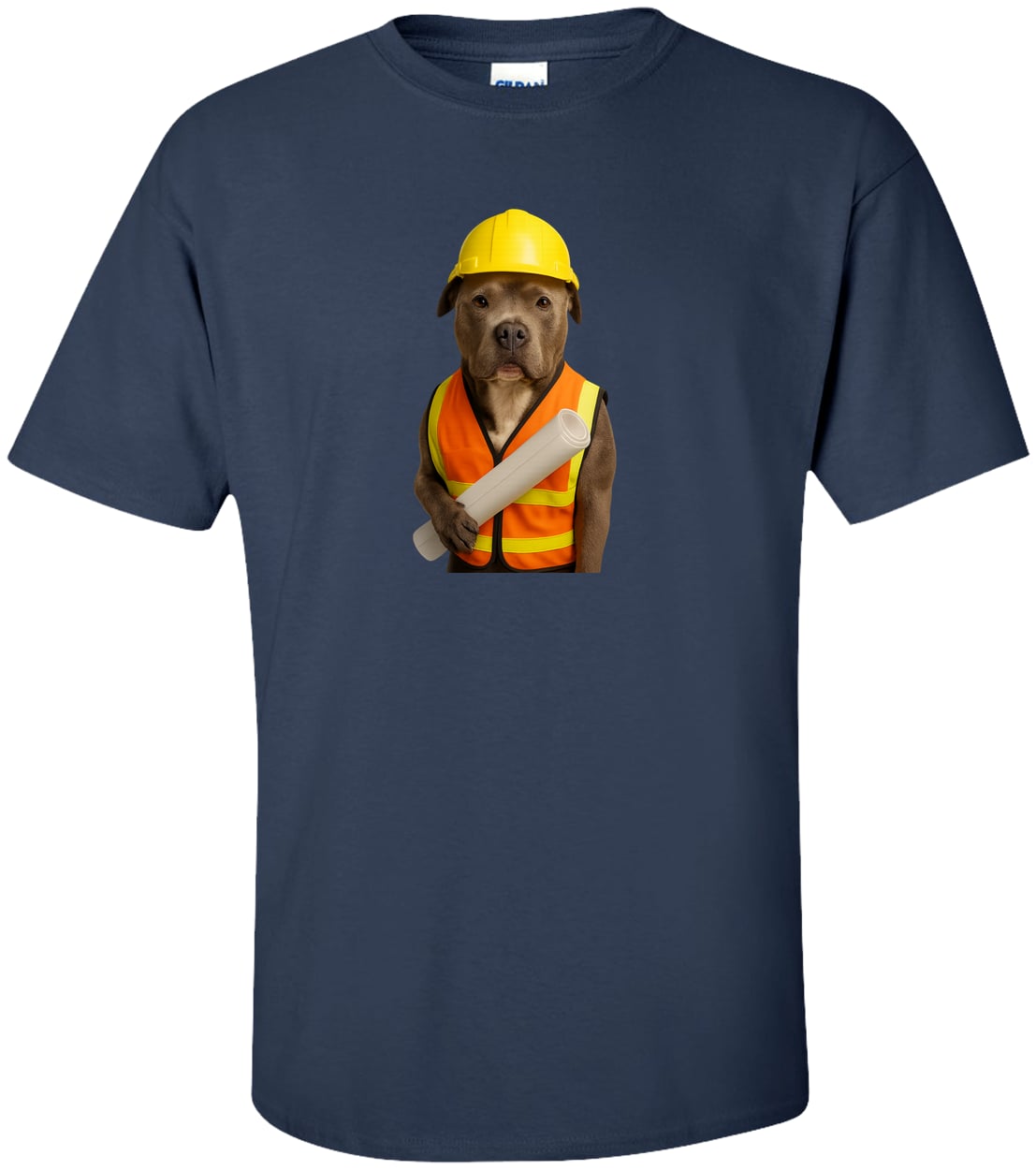 G200T Gildan Mens Tall Ultra Cotton Tee - Navy